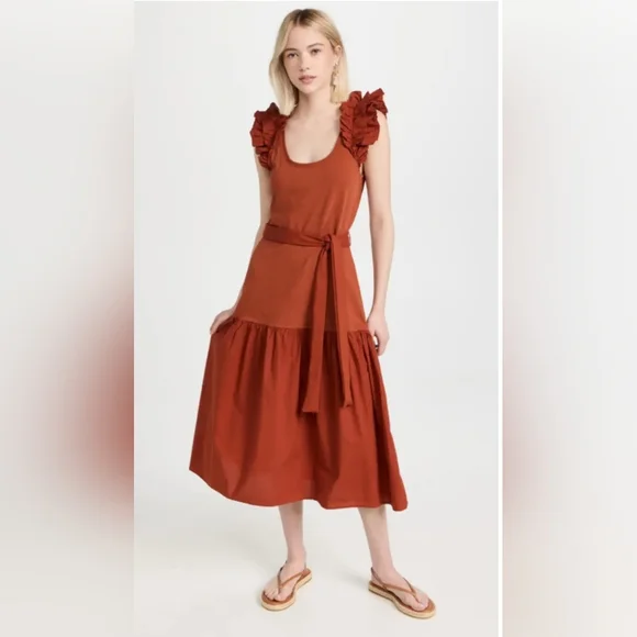 New sz xxl Nation LTD Everleigh Frilly Dress - Picture 4 of 4